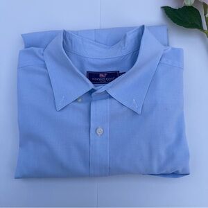 Vineyard Vines Men's Light Blue Shirt size XXL